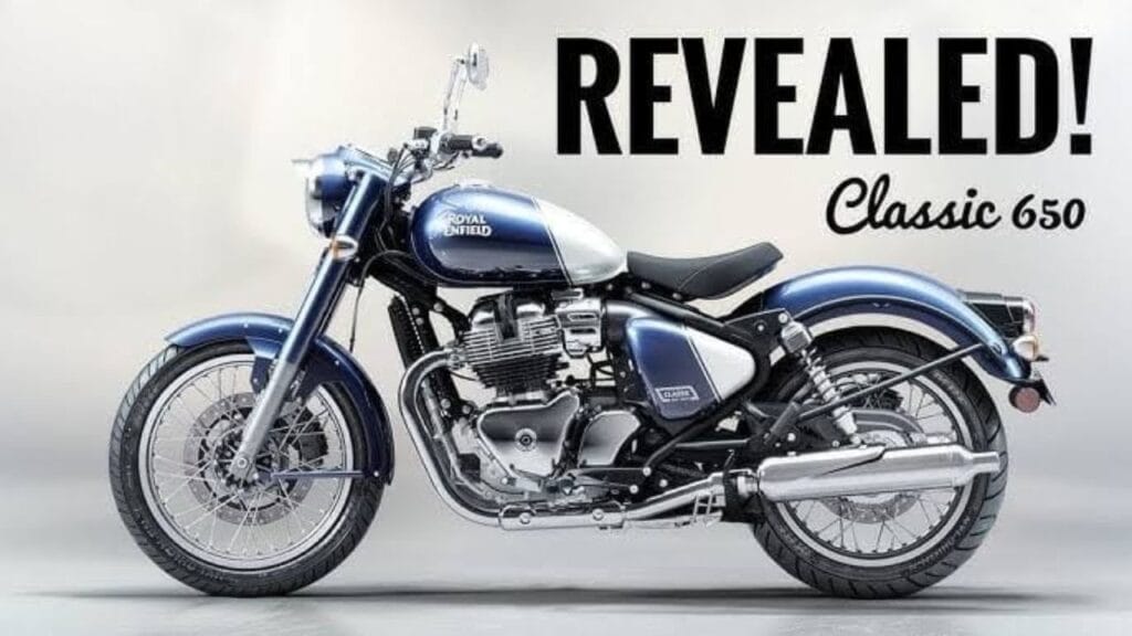 Royal Enfield Classic 650 जल्द ही भारत में दस्तक देने वाली है। इसमें मिलेगा 649.5cc इंजन, 48kmpl माइलेज और डिजिटल फीचर्स का तगड़ा पैक। जानिए इसकी कीमत और खासियतें।