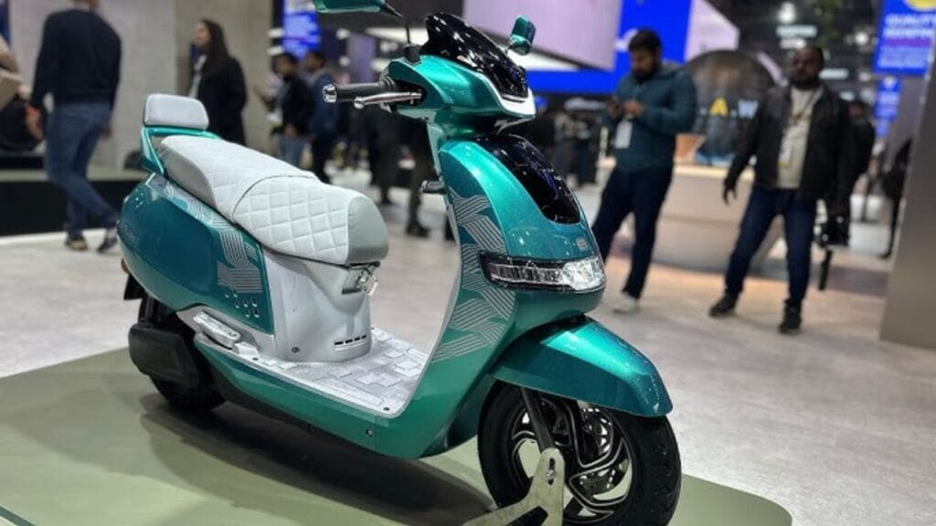 TVS iQube electric scooter