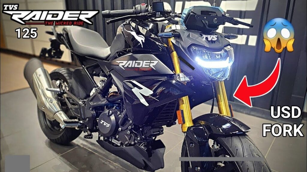 TVS Raider 125 bike