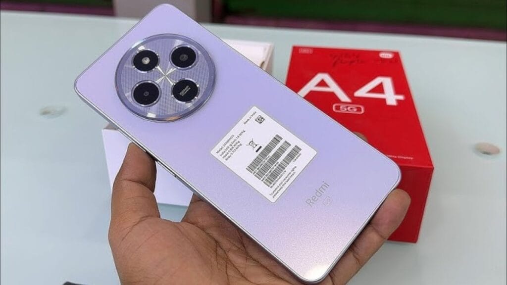 अगर आप एक सस्ता और दमदार 5G स्मार्टफोन ढूंढ रहे हैं, तो Redmi A4 5G में मिलती है शानदार बैटरी, कैमरा और परफॉर्मेंस—all under ₹10,000.